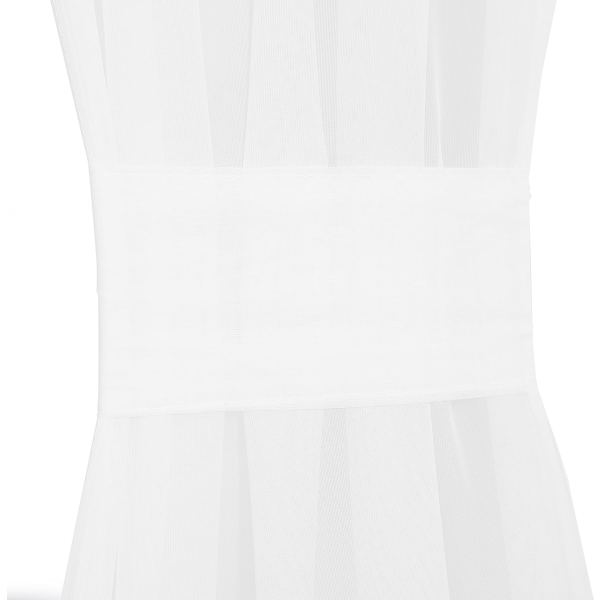 Oviverho Paneelin Elegantti Kiinteä Läpinäkyvä Verho 54\"x72\" Voile Drap