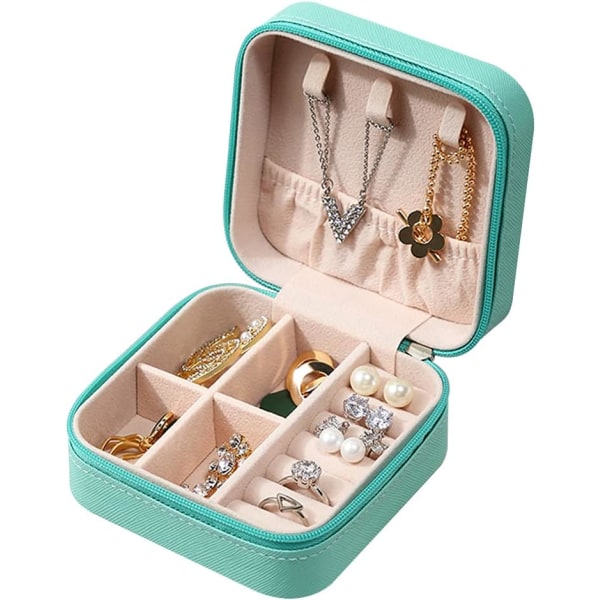 Mini smyckeskrin för kvinnor (grön, smycken ingår ej), Porta DXGHC