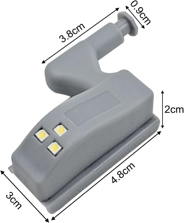 Hinge LED Sensorlys - Smart Touch Inductionslys til Skab