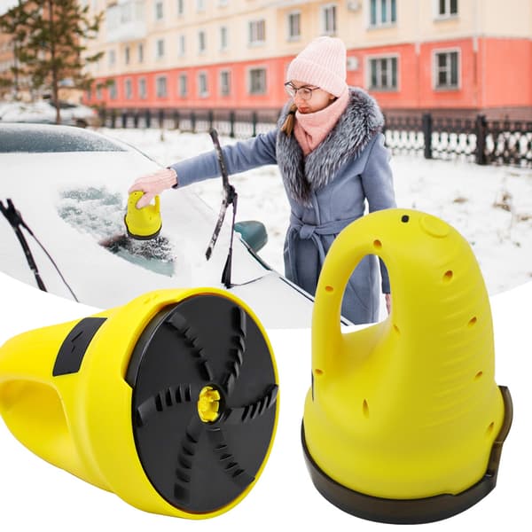 Multifunktionell Elektrisk Snöskopa Is-Skrapa Bil Vindruta