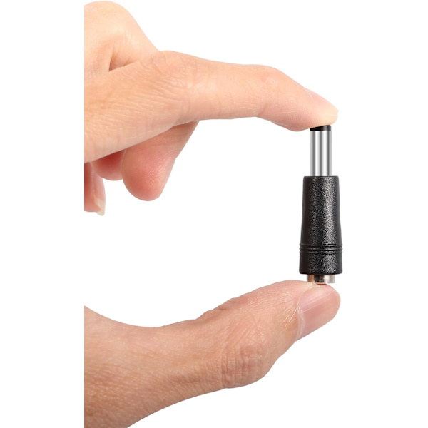 4 stk. DC Strømadapter 5,5x2,1 mm Han til 4,0x1,7 mm Hun Elec DXGHC