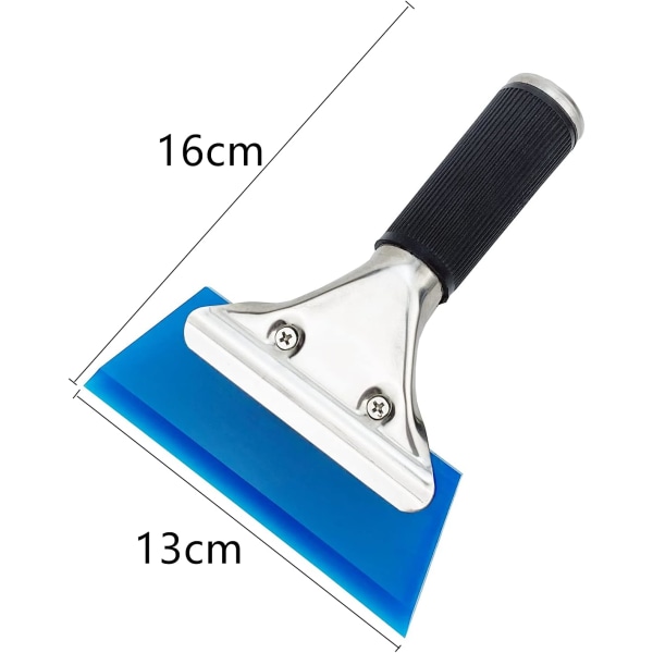 Ewrap Rubber Shower Squeegee for Shower Door, Car and Window for