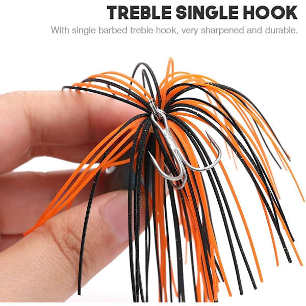 Silikonkjol Fiskebeten 10cm 11g Gädda Wobbler för Fisk Ratt