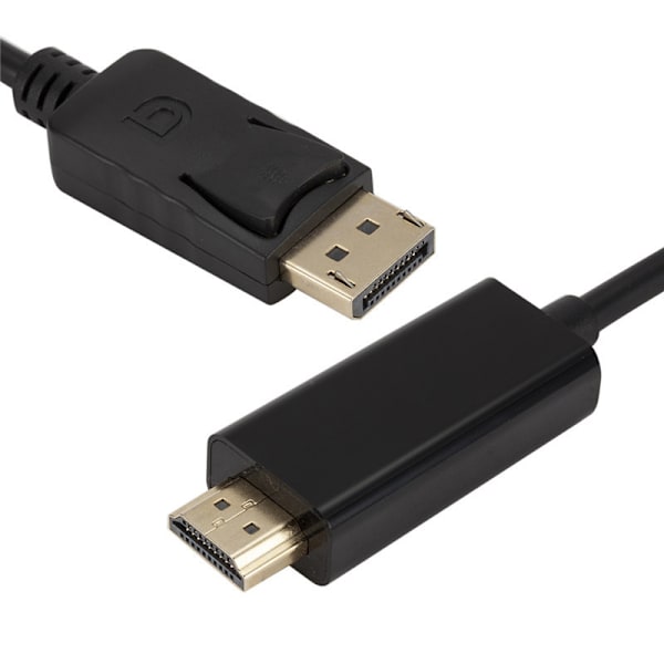 DP till HDMI överföringskabel displayport till HDMI guldpläterad hd c