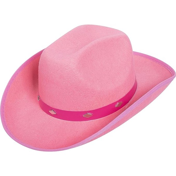 Cowboyhatt med blixtlås, cowboyhatt för män och kvinnor, filtcowboy
