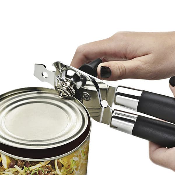 Multifunksjonell rustfritt stål boksåpner Manuell boksåpner