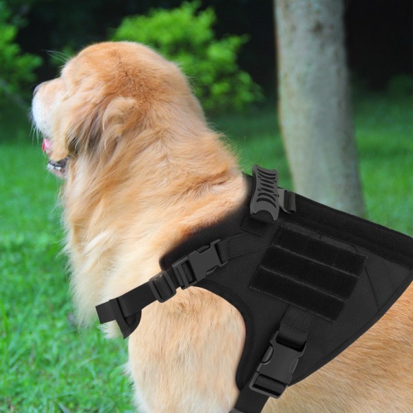 Tactical Training Dog Chest Strap Nylon Dog Vest Waterproof Pet C