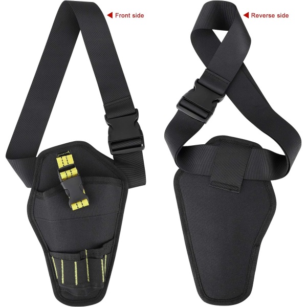 Tool belt holster belt with adjustable belt and open loops for st