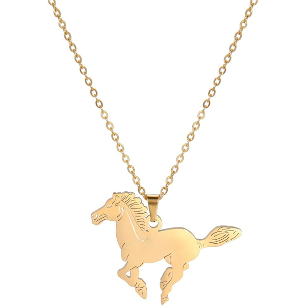 Hästberlock Halsband Löpande Häst Halsband Charm Vänskap S