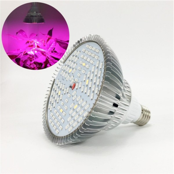 Vekstlampe 100W Plantelampe 150 LED Hagebruk Lampe Fullspektrum