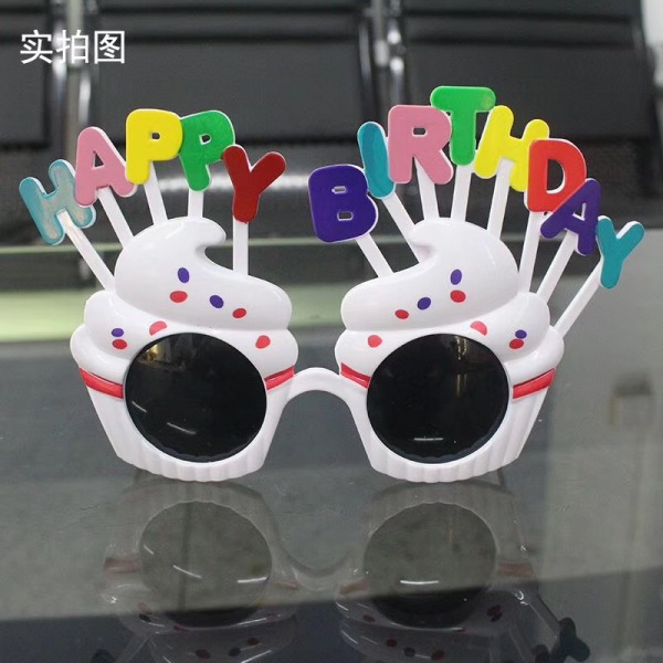 40 födelsedag roliga glasögon kreativa barn glad fest foto