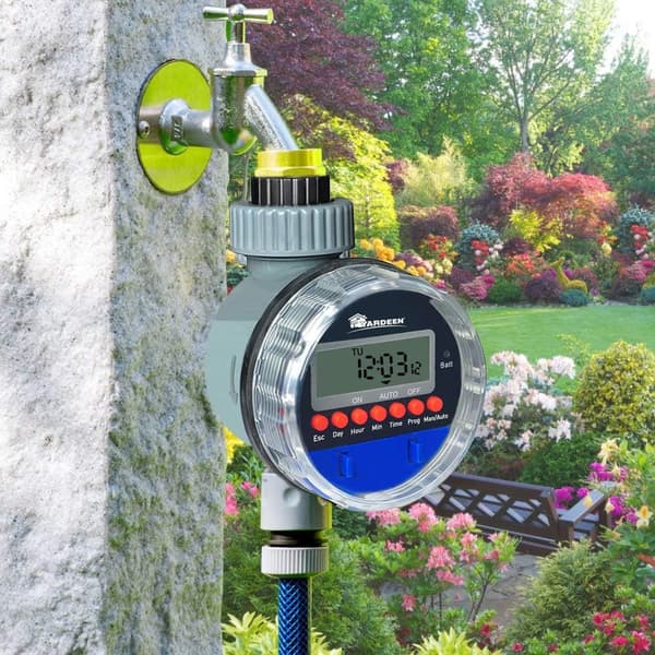 Elektronisk vanningstimer for hagen - Digital og intelligent