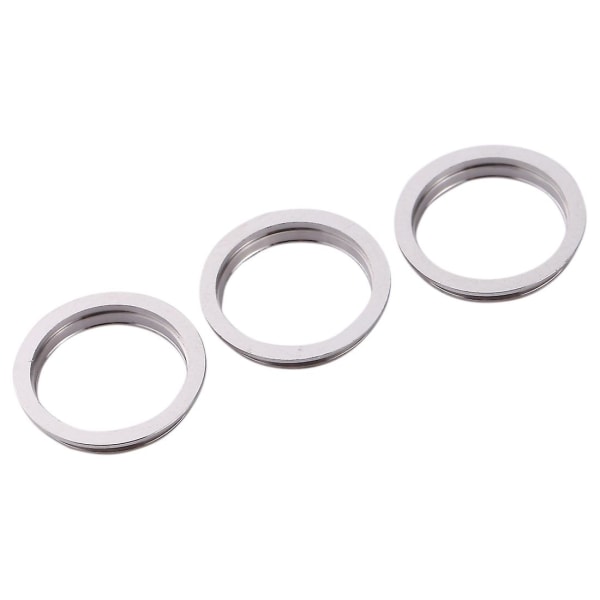 3 st Bakkamera Glaslins Metallskydd Hoop Ring För Ip DXGHC