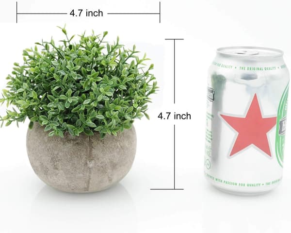 Mini Plastväxter i Kruka Bonsai (Set om 1), Liten F