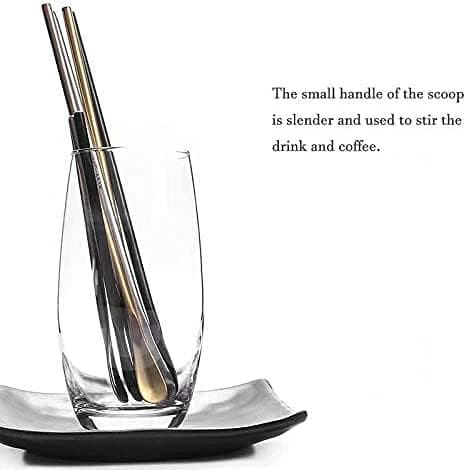 Kaffestirre - Rustfrit Stål Stirre, Cocktail Ske, Teske
