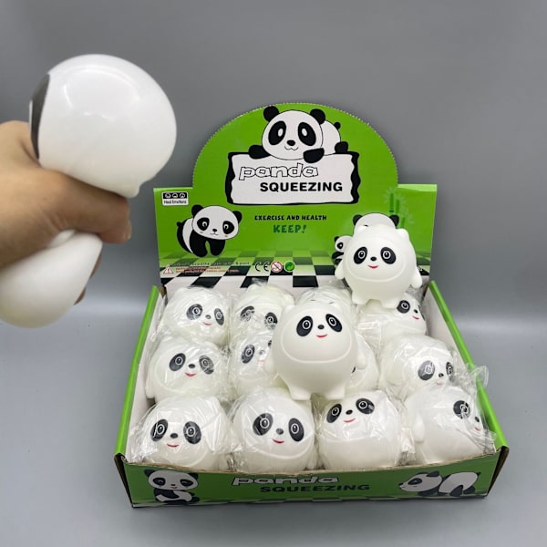 Eksplosiv Dekompresjonsgjenstand Liten Panda Klype Musikk Barn