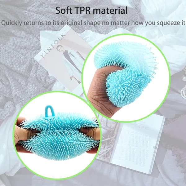 4-pack Stressboll, Stressleksaker, Klämleksaker