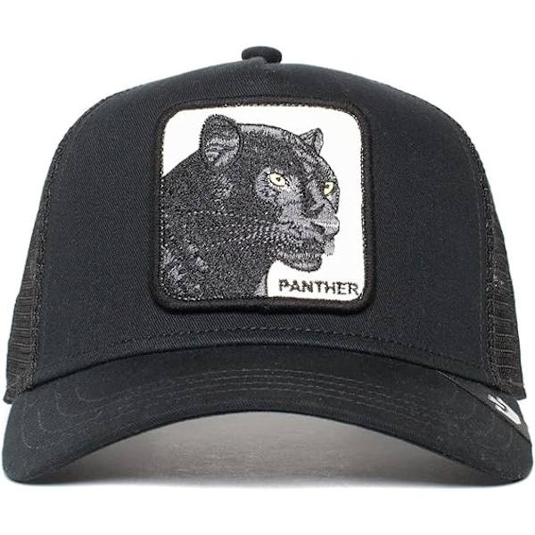 Vuxen Mesh Cap Sommar Baseball Cap Trucker Cap W-WELLNGS Black Panther Black Panther A