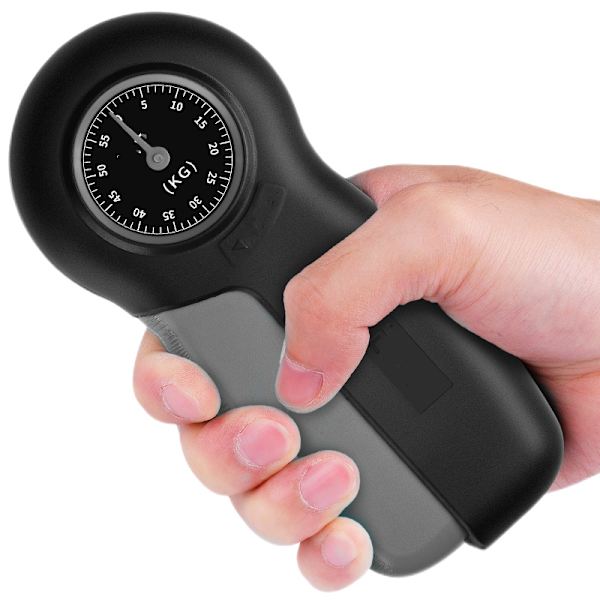 （Grå）Bærbar Håndgrep Dynamometer Digital Håndgrep Styrke M