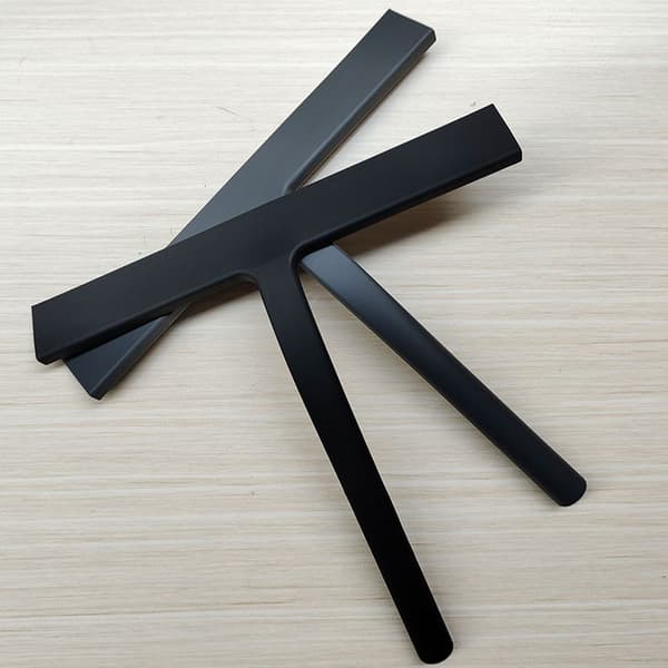 Brusk sæt med holder - sort 23 cm bred - ingen boring
