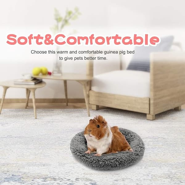 Hamster Seng, Rund Blød Varmt Soveunderlag til Hamster/Pindsvin/