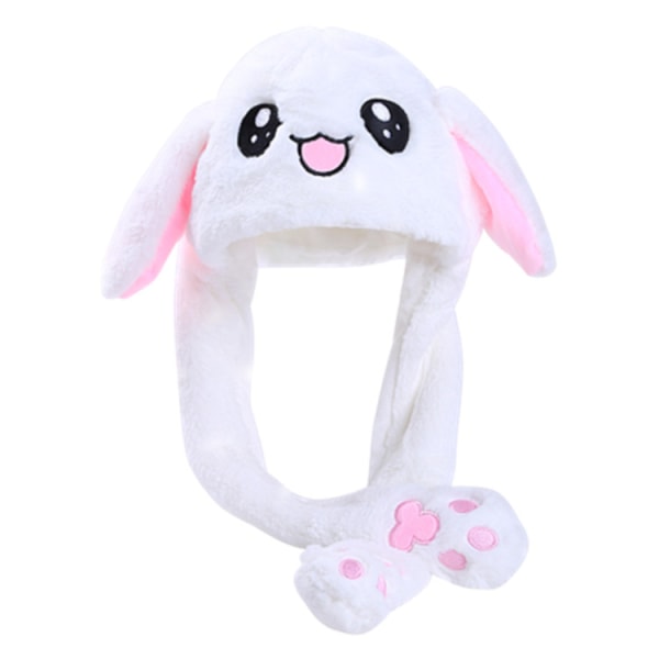 Plush Kaninluer for Kvinner Morsomme Dyreluer for Jenter Lekevarer Søte