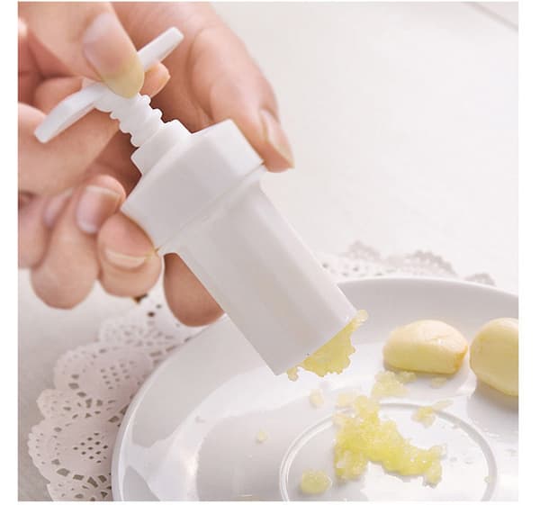 Hushålls Ginger Garlic Manuell Press Twist Cutter Crusher Pla DXGHC