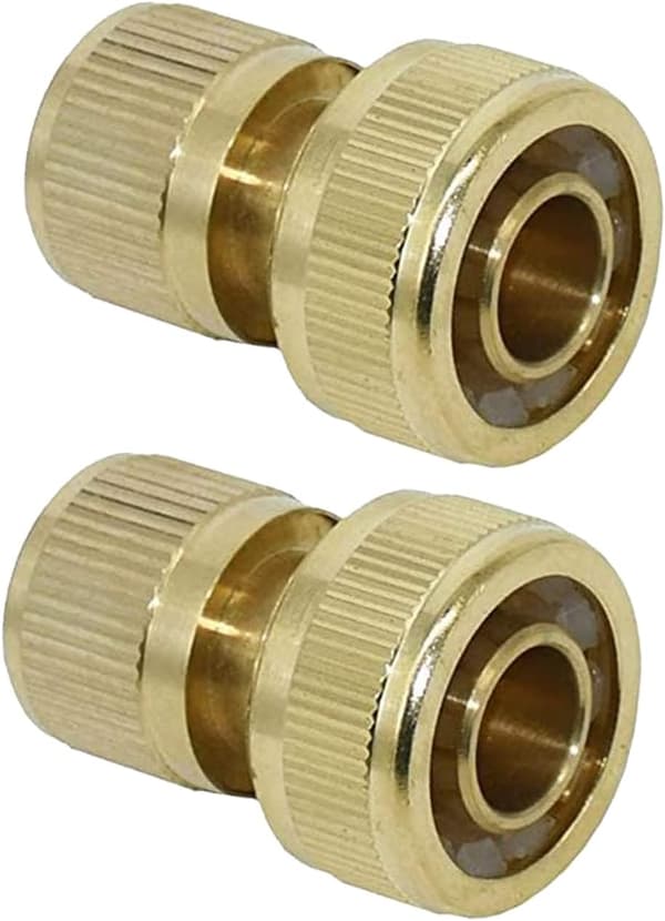 19 mm (3/4 tum) Mässing Bevattningskoppling, Snabbkopplingar för