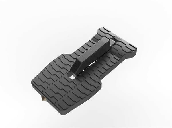 Foldbar Bil Dørtrin Mini Fodpedal Stige til Jeep