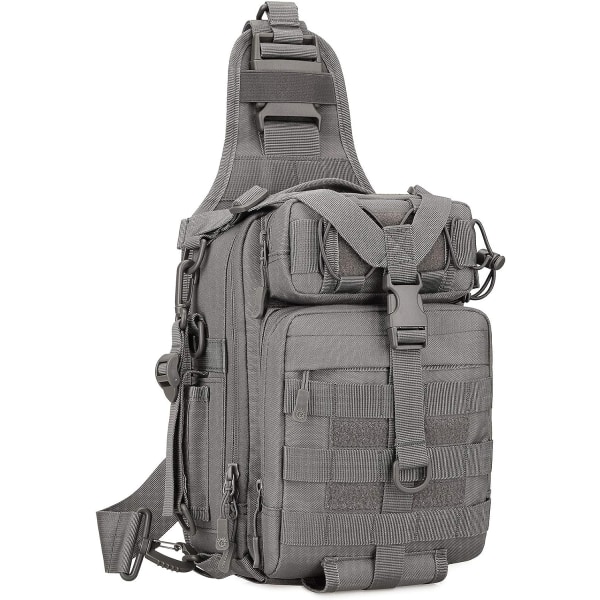 Tactical Sling Chest Pack Molle Daypack Mini Backpack Assault Pac