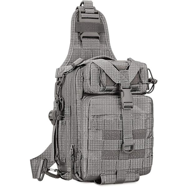 Taktisk Sling Bröstpack Molle Ryggsäck Mini Ryggsäck Assault Pac