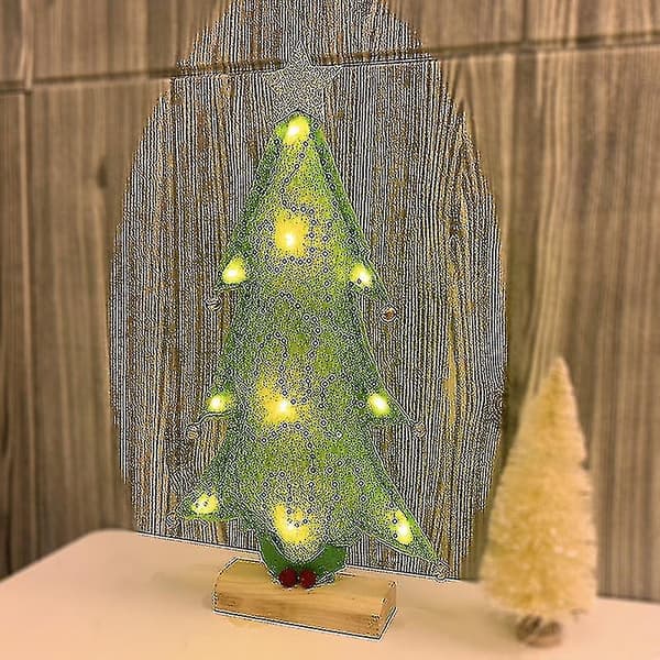 Bords LED Julgranar, Lysande Julgran för Skrivbord DXGHC