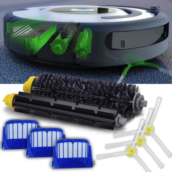 Sæt Dele Tilbehør til iRobot Roomba 600 Serie Vedligeholdelse DXGHC