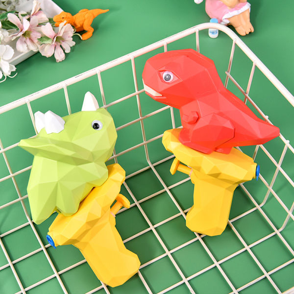 5 stk Dinosaur Vandpistol Push Mini Tegneserie Vandpistol Legetøj