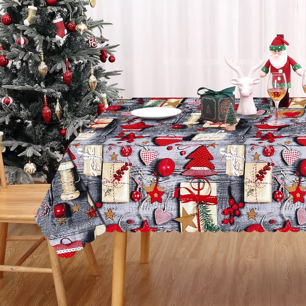 Rektangulär Julduk, Julbord Dekoration DXGHC