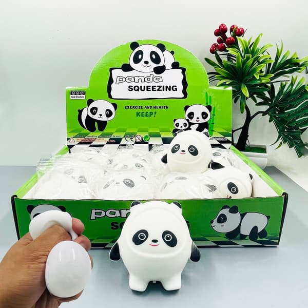 Explosiv Dekompressionsföremål Liten Panda Klämma Musik Barn