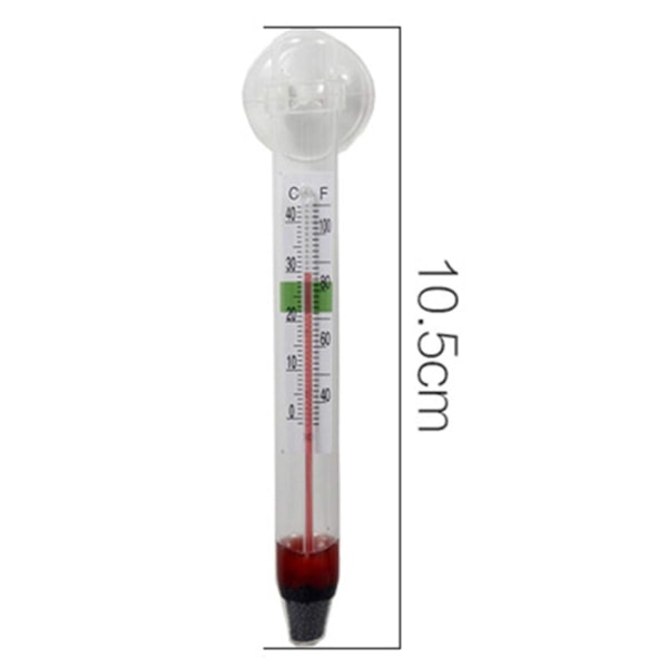 Sugkopptermometer for akvarium, akvariumtermometer med R