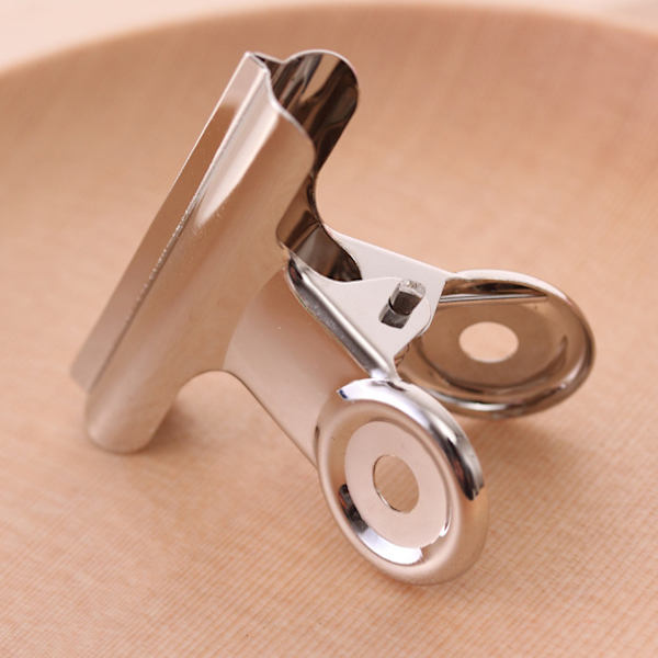 10 stk. 63mm Rustfrit Stål Lange Haleklips Student Lærling Rund H