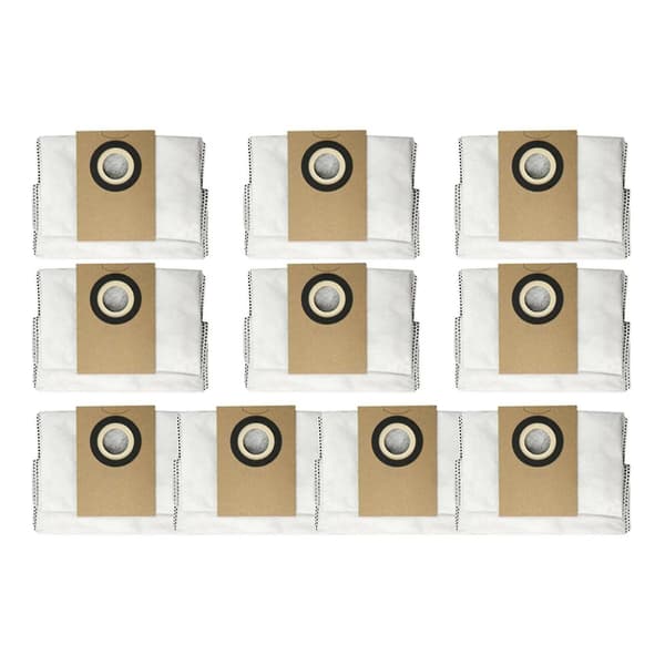 10-pack dammsugarpåsar kompatibla med Viomi Alpha2 DXGHC