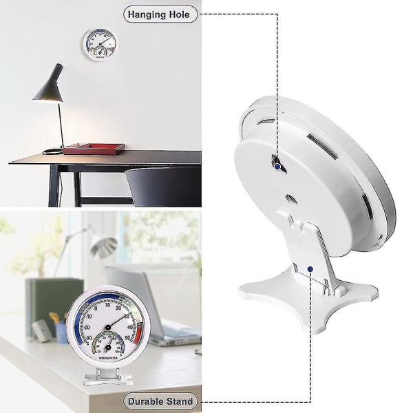 Hygrometer Termometer Inomhus Utomhus Fukttermometer 3i DXGHC