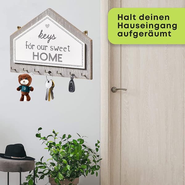Veggmontert poststativ, veggmontert brevstativ i tre