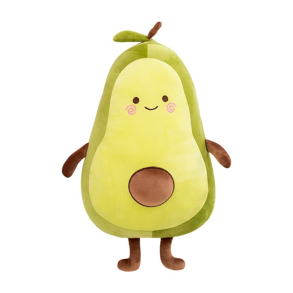 29,5 tum Grön Stor Simulerad Avocado Plysch Leksak Docka Sovande