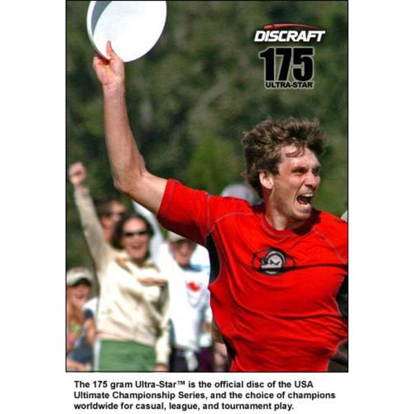 175g Ultimate Frisbee Konkurrence Frisbee - Lavet af bioplast -