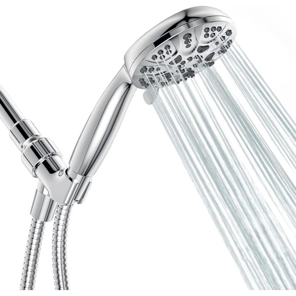 Handduschset med 6 funktioner, högtryckshanddusch H