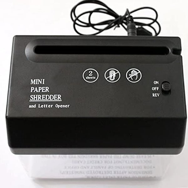 Papirmakuler, Mini Bærbar Elektrisk USB Papirmakuler Batteri