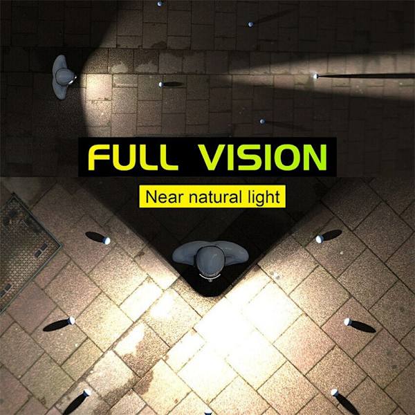 LED mini multifunktionel stærk lysfølsom forlygte COB ud