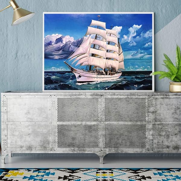 DIY Kvadratisk Diamantmålning Full Borr 5D Kvadratisk Diamantmålning