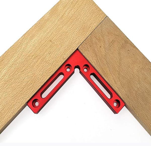 4,7\" x 4,7\" 90 asteen kulmaprofiili (2 kpl), alumiini