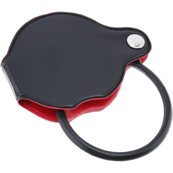 Mini Pocket Magnifier 8X Optisk glas med Cortical Protective C