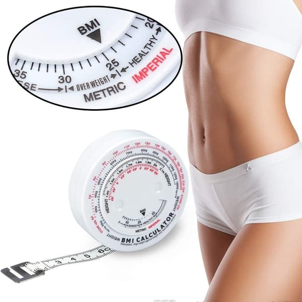 BMI Anatomisk Kropsmåler med BMI-Kalkulator til Kropshøjde